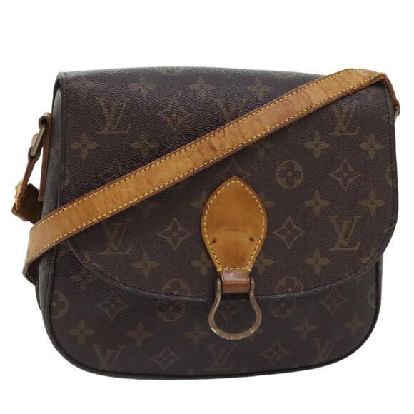 LOUIS VUITTON Monogram Saint Cloud GM Shoulder Bag M51242 - Picture 1 of 16